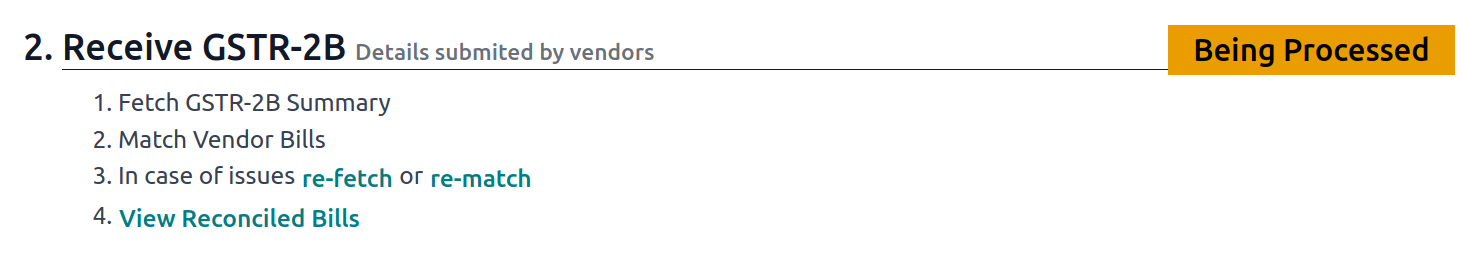 GSTR-2B in Waiting for Reception