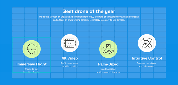 Airproof building block grid layout.