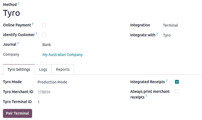 Űrlap új fizetési mód létrehozásához.