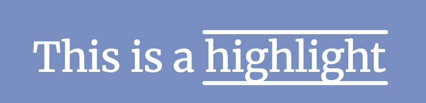 Szövegek és címek kiemelése