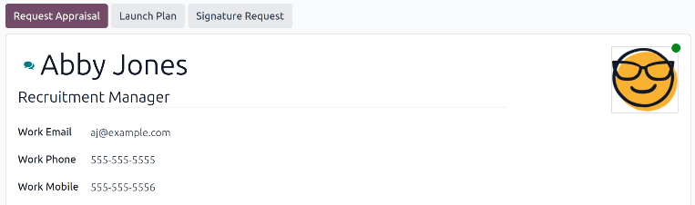 A Terv indítása gomb az alkalmazott profilján.