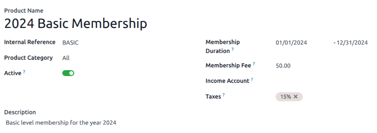 Egy új tagsági termék a tagok alkalmazásban.