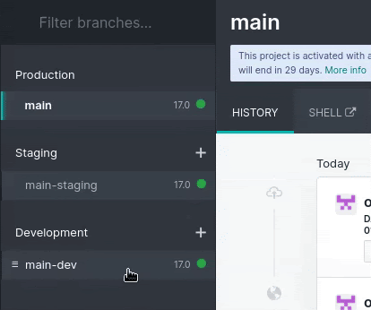 Ágak egymásba egyesítése