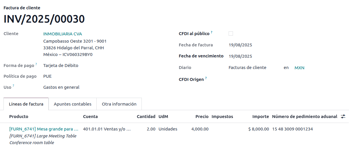 Vám szám a megerősített értékesítési rendelés termékén.