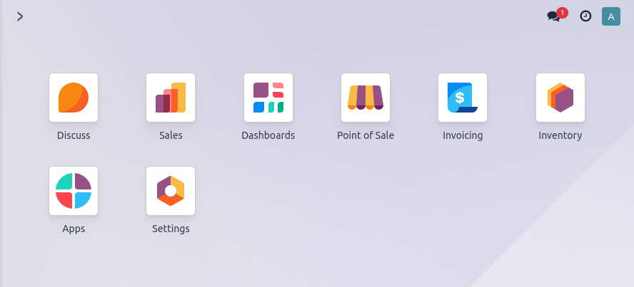 Példa egy Odoo adatbázisra