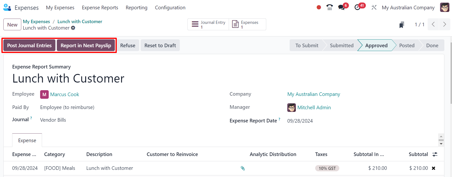 Két módja a költségek visszatérítésének.