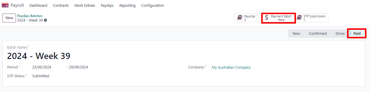 Kifizetett bérjegyzék köteg példája.