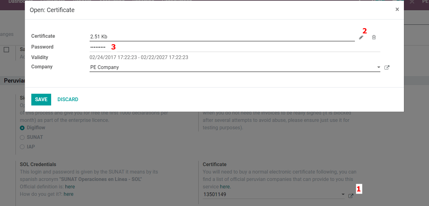 EDI Tanúsítvány varázsló.