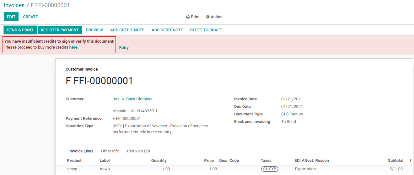 Kreditek vásárlása az IAP-ban.