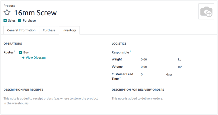 A megvásárolható termékek szükséges konfigurációja.