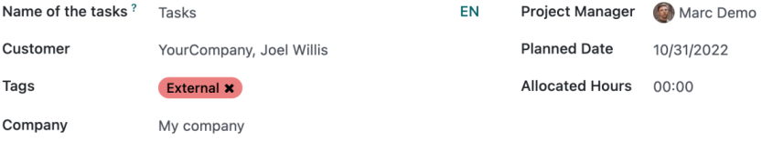 Projekt beállítások