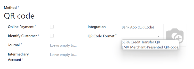 QR-kód fizetési mód konfiguráció