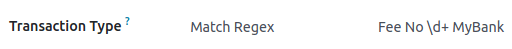 Regex használata az Odoo-ban