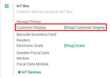 Csatlakoztassa a képernyő megjelenítőt az Értékesítési Pont alkalmazáshoz.