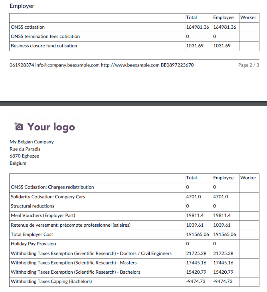 Társadalombiztosítási igazolás PDF tartalom.
