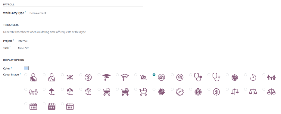 A szabadság típus űrlap alsó fele, minden információ kitöltve betegszabadság esetén.