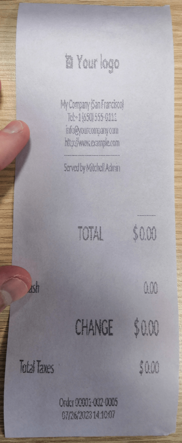 Nyugta formátum a következő elnevezési konvencióval: EpsonTMU220B__IMC_LDV_SCALE75__.