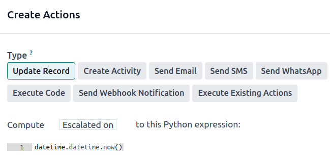 Compute a custom datetime field using a Python expression